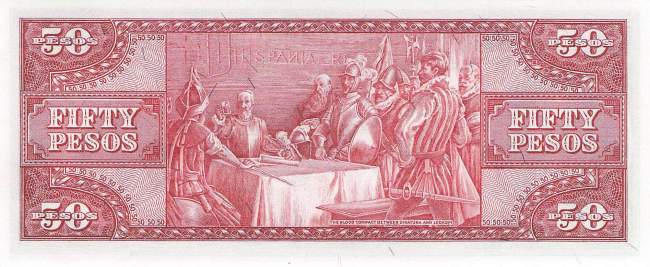 Philippinen 50 Pesos 1949 p138d